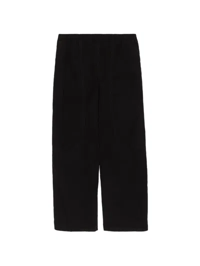 Bimba Y Lola Straight-leg Trousers In Black