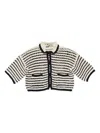 Bimba Y Lola Striped Knit Cardigan