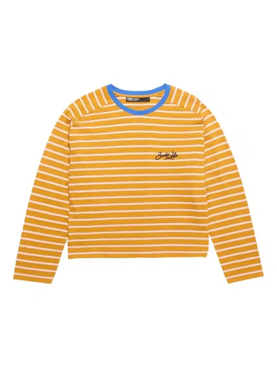 Bimba Y Lola Striped Long-sleeve Top