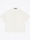 Bimba Y Lola Striped Oversize Shirt In White