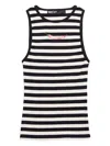 Bimba Y Lola Striped Ribbed Tank Top