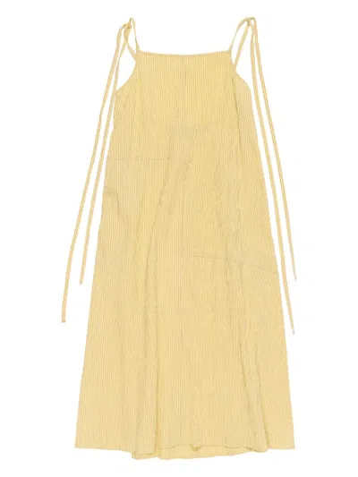 Bimba Y Lola Striped Tie-straps Dress