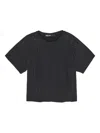 Bimba Y Lola Stud-embellished T-shirt In Black