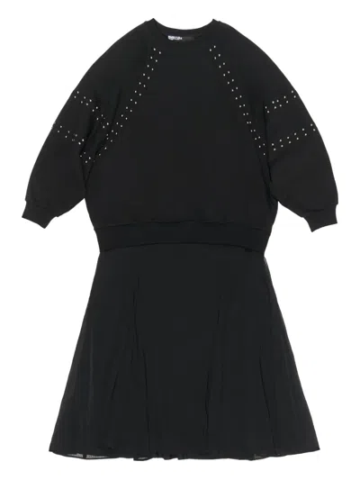 Bimba Y Lola Studded Sweat Dress In Multi