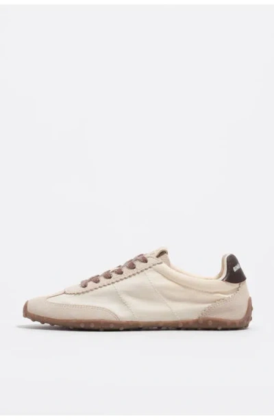 Bimba Y Lola Suede Nylon 13 29 Sneaker In White