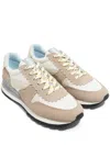 Bimba Y Lola Colour-block Chimo-logo Running Sneaker In Neutrals