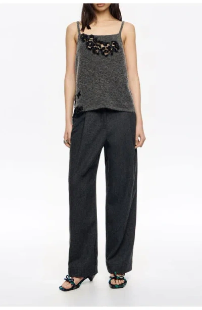 Bimba Y Lola Tailored Carrot-fit Trousers In Multi