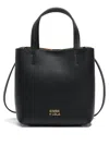 Bimba Y Lola Top-handle Leather Satchel Bag In Black