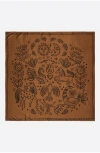 Bimba Y Lola Two-tone Esoteric Scarf In Brown