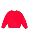 Bimba Y Lola V-neck Long-sleeve Top In Red