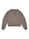 Bimba Y Lola V-neck Sweater In Brown