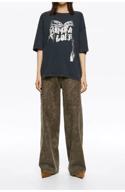 Bimba Y Lola Wide Leg In Brown