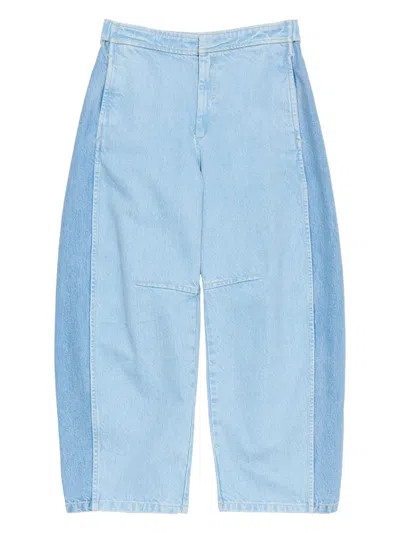 Bimba Y Lola Wide-leg Jeans In Blue