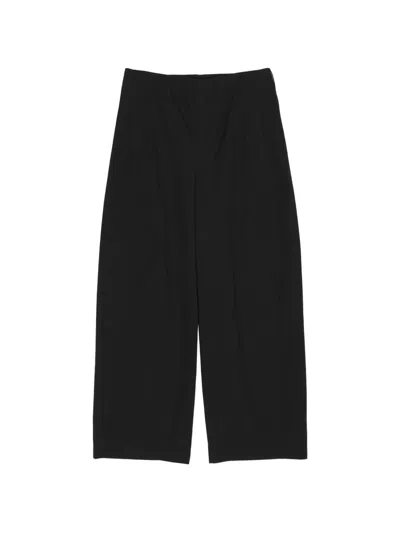 Bimba Y Lola Wide-leg Trousers In Black