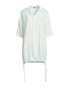 Bimba Y Lola Woman Shirt White Size M Linen, Viscose, Acetate In White