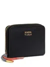 Bimba Y Lola Zip-fastening Tassel Wallet In Black