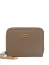 Bimba Y Lola Zip-fastening Wallet In Brown
