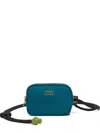 Bimba Y Lola Zip Logo-plaque Wallet In Blue