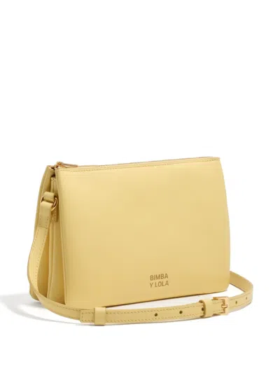 Bimba Y Lola Zip Mini Bag In Yellow