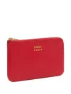 Bimba Y Lola Zip-top Leather Purse In Red