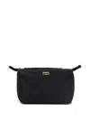 Bimba Y Lola Zip-up Make-up Bag In Black