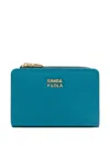 Bimba Y Lola Zip Wallet In Blue