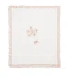 Bimbalò Cotton-blend Embellished Blanket In Multi