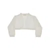 Bimbalò Cotton Cardigan Kids In White