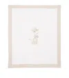 Bimbalò Cotton Giraffe Blanket In Beige