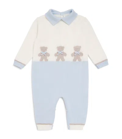 Bimbalò Kids' Bimbalo Jacquard Playsuit
