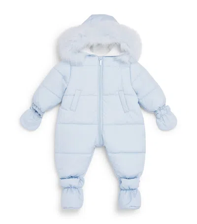 Bimbalò Kids' Bimbalo Padded Snowsuit In Blue