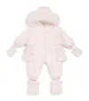 Bimbalò Padded Snowsuit In Pink