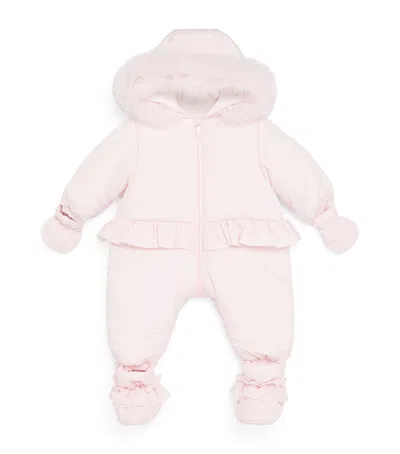 Bimbalò Kids' Bimbalo Padded Snowsuit In Pink
