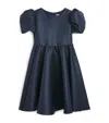 Bimbalò Ruffle-sleeve Dress In Blue