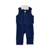 Bimbalò Three-piece Set With Bow Tie Kids In Blue