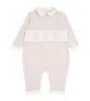 Bimbalò Wool-blend Jacquard Teddy All-in-one In Pink