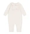 Bimbalò Wool Floral All-in-one In White