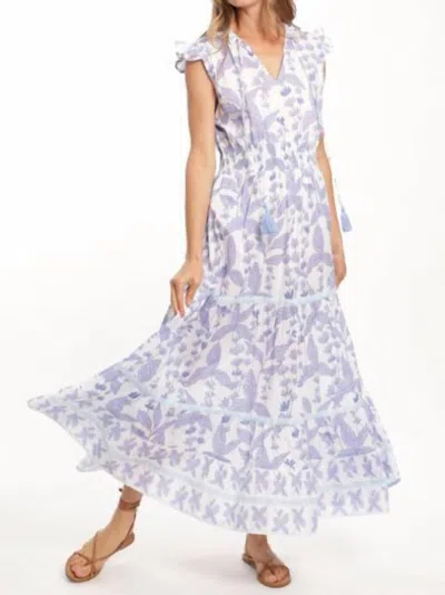 Bindu Anais Dress In Lavender In Neutral
