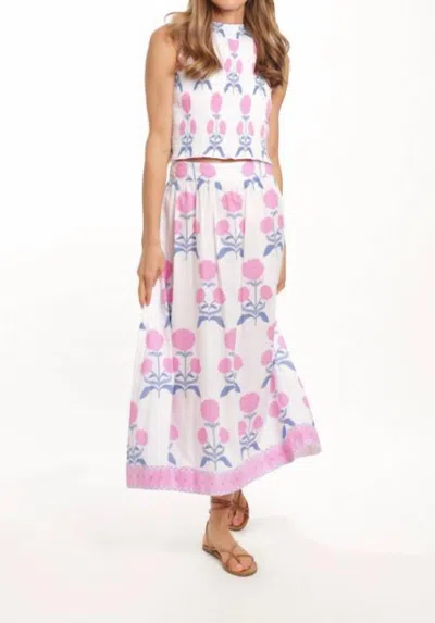 Bindu Brigitte Top In Cotton Candy In Pink