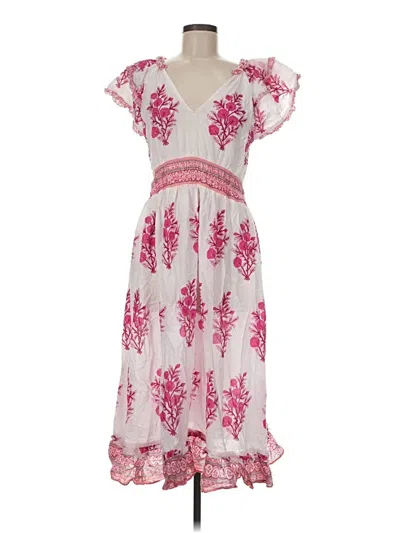 Pre-owned Bindu Casual Dress In Pink