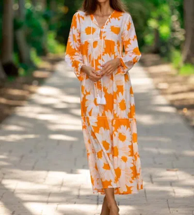 Bindu Lupita Dress In Sunset In Multi