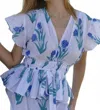Bindu Willow Blouse In Jasmine Violet In Multi