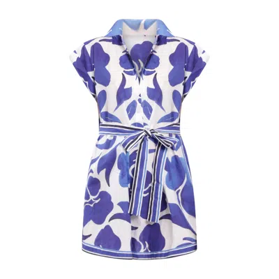 Bindu Women's Cally Dress - Royal Blue