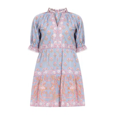 Bindu Women's Eliana Dress - Cerulean In Blue