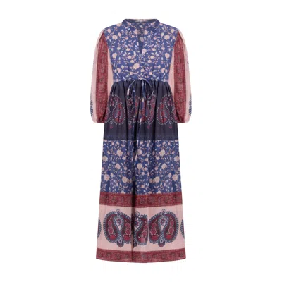 Bindu Women's Eva Dress In Boho Flowers