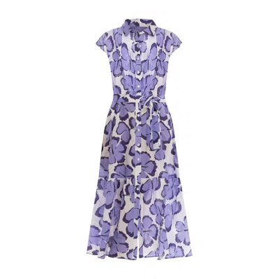 Bindu Women's Ines Dress - Violet In Blue