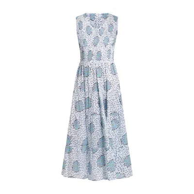 Bindu Women's Nadia Dress - Blue Lagoon