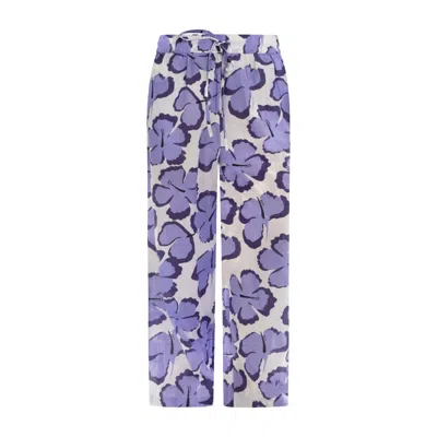 Bindu Women's Purple Maggie Pants - Violet