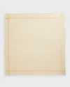 Bindya Accessories Gauze Evening Scarf With Sequin Stripe In Beige