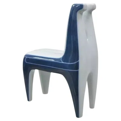 Pre-owned Bing & Grøndahl Agnethe Jorgensen For B&g Bing And Grondahl Porcelain Double Horse Statue Figure In Gray